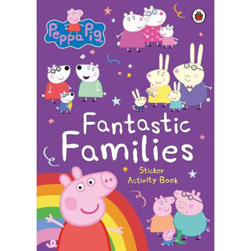 Peppa Pig: Fantastic Families Sticker Activity Book (Paperback)